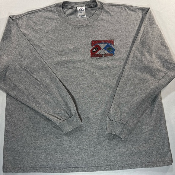 Delta Other - Vintage Y2K Georgia Bulldogs vs. Florida Gators Rival 2002 Graphic XL LS T-Shirt